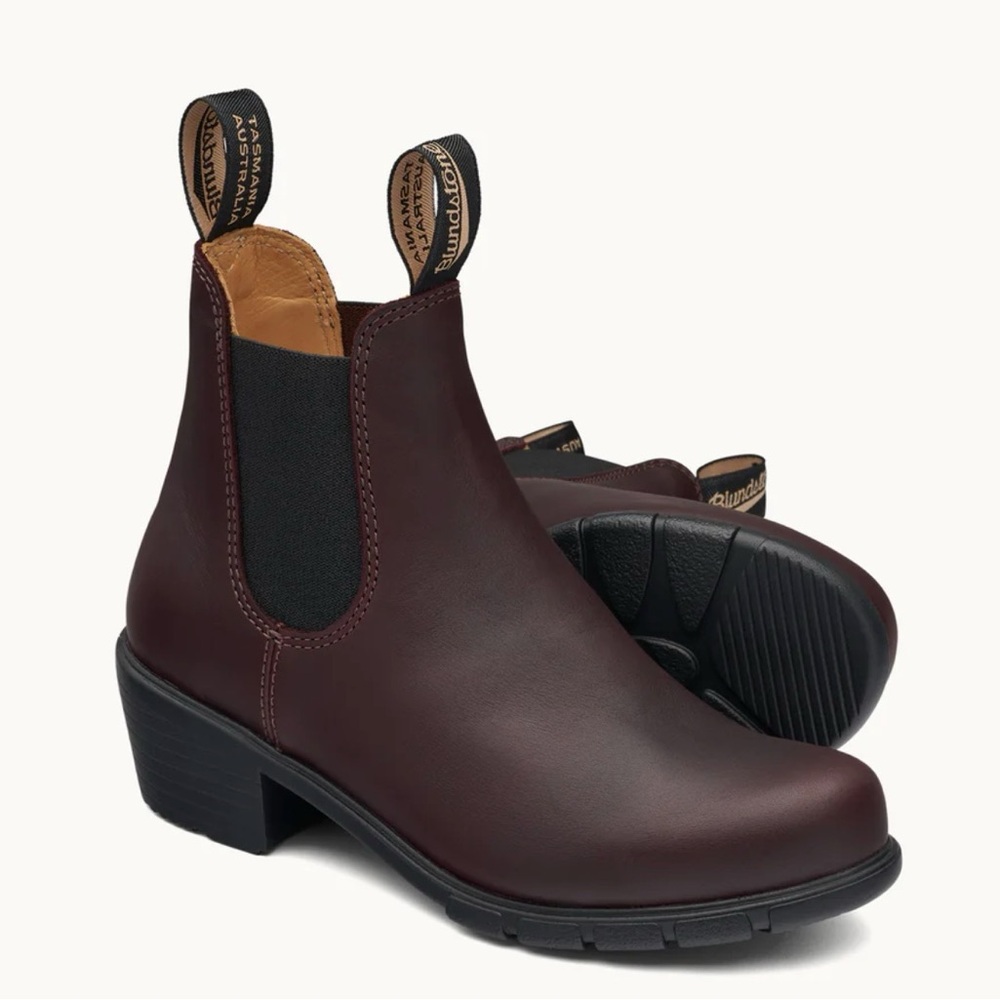 Blundstone Women's Burgundy Dress Boots Like New